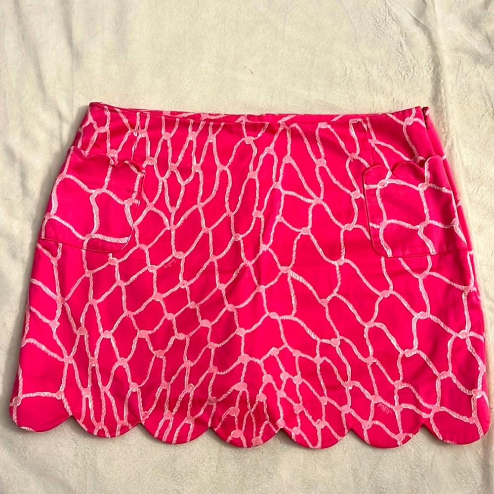Lilly Pulitzer Scallop Skort